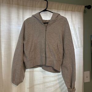 Garage Cropped Zip Up